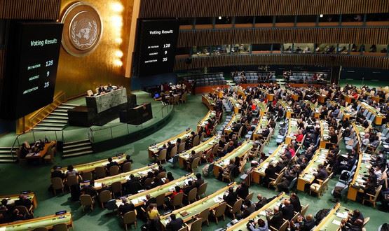 <br />
Россия внесла в Генассамблею ООН проект резолюции по ДРСМД<br />
