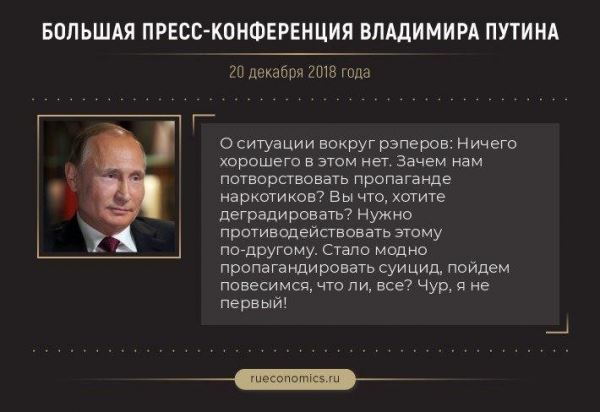 40 главных и ярких заявлений Владимира Путина с большой пресс-конференции-2018