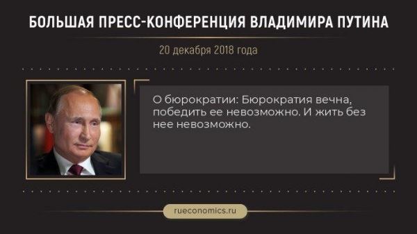 40 главных и ярких заявлений Владимира Путина с большой пресс-конференции-2018